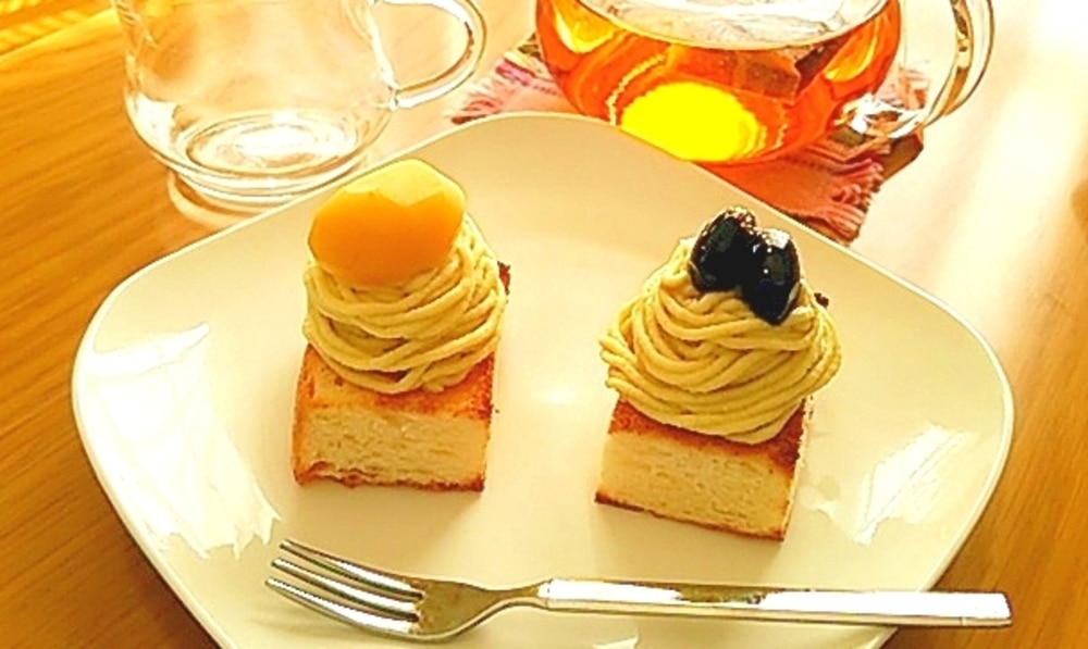あのモンブランもお家で作れちゃう!旬の栗でスイーツ♪